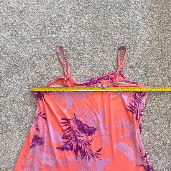 Y2K Vibrant Pink & Purple Flowy Floral Mini Dress XL - Picture 5 of 9